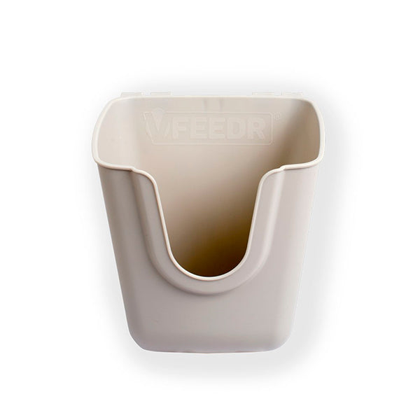 Comedero de plástico V-FEEDER 0,6kg para aves - PECFARM