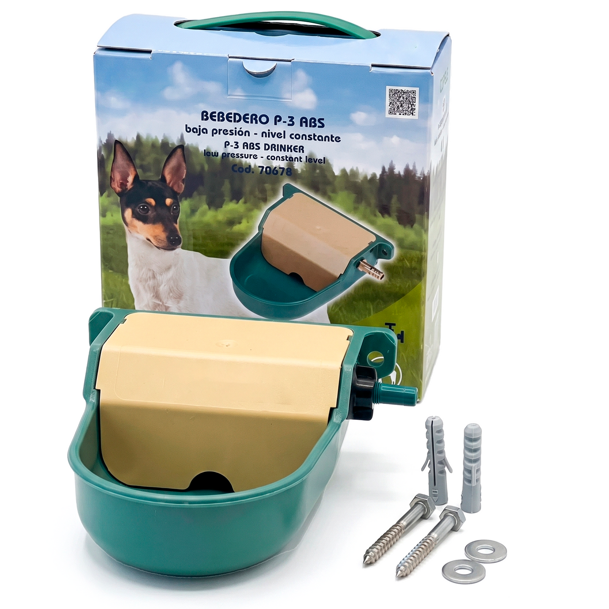 Bebedouro ABS P-3 Pequenos animais