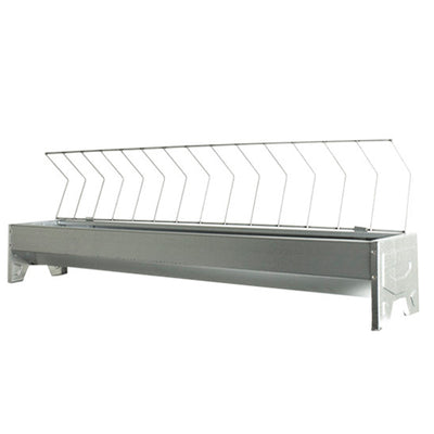 Comedouro galvanizado com grade - 75 cm