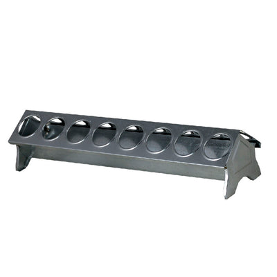 Comedouro galvanizado para pintainhos - 30 cm 