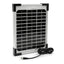 Painel solar 12V-5W para cercas Confortek "X" (nova ficha jack)